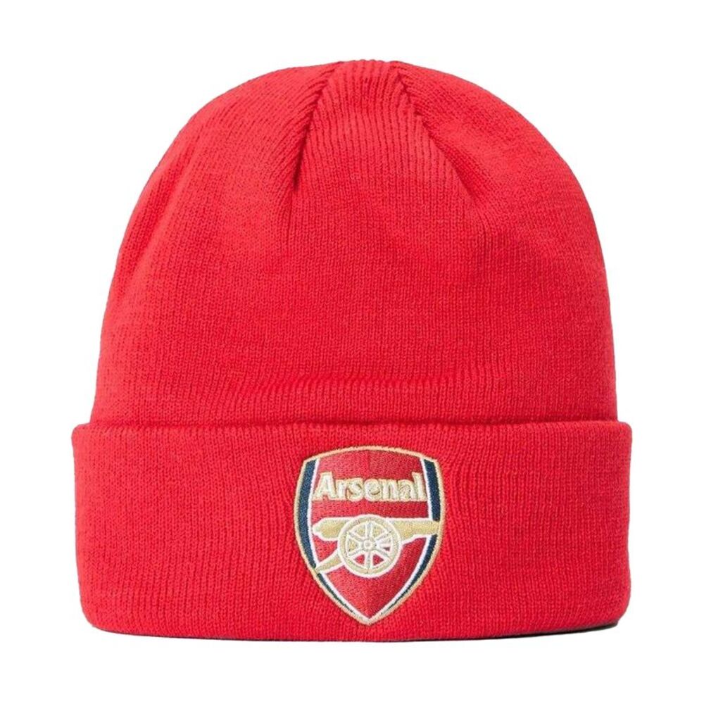 Arsenal FC Childrens/Kids Knitted Beanie / Red/White